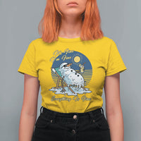 Melting Snowman Christmas In July T Shirt For Women It Is Fine Everything Is Fine