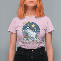 Melting Snowman Christmas In July T Shirt For Women It Is Fine Everything Is Fine