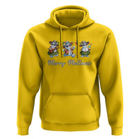 Funny Hawaiian Snowman Summer Graphic Hoodie Merry Meltmas