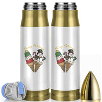 Christmas In July Ice Cream Snowman Graphic Bullet Tumbler Merry Meltmas