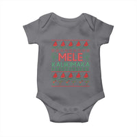 Mele Kalikimaka Baby Onesie Hawaiian Ugly Christmas Sweater