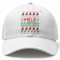 Mele Kalikimaka Baseball Cap Hawaiian Ugly Christmas Sweater