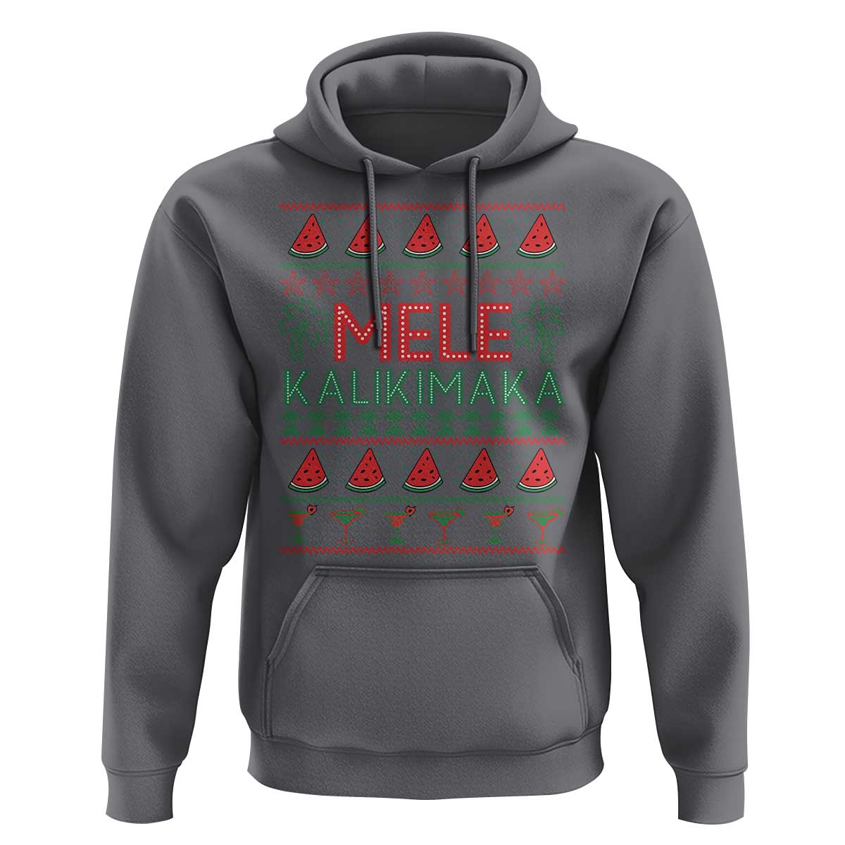 Mele Kalikimaka Hoodie Hawaiian Ugly Christmas Sweater