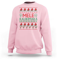 Mele Kalikimaka Sweatshirt Hawaiian Ugly Christmas Sweater