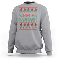 Mele Kalikimaka Sweatshirt Hawaiian Ugly Christmas Sweater