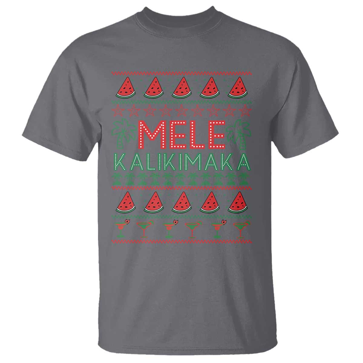 Mele Kalikimaka T Shirt Hawaiian Ugly Christmas Sweater