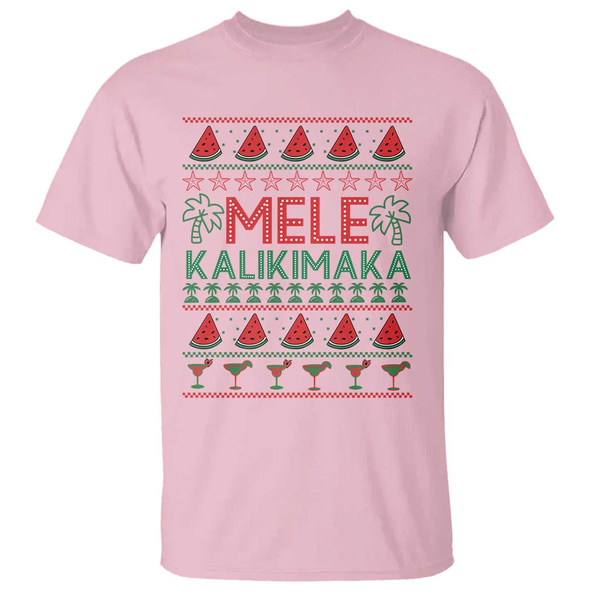 Mele Kalikimaka T Shirt Hawaiian Ugly Christmas Sweater