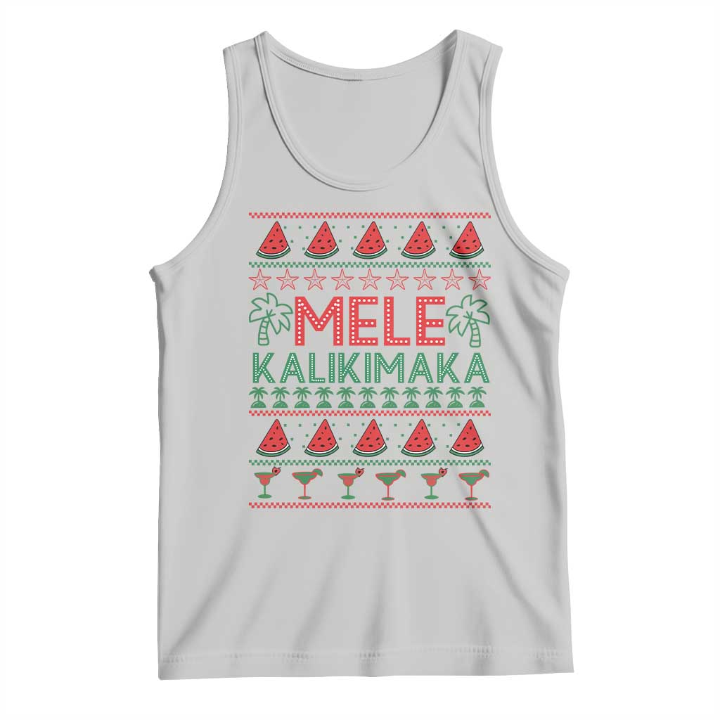 Mele Kalikimaka Tank Top Hawaiian Ugly Christmas Sweater