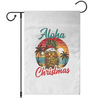 Aloha Tropical Pineapple Christmas Garden Flag Vintage Beach Xmas Gift