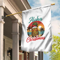 Aloha Tropical Pineapple Christmas Garden Flag Vintage Beach Xmas Gift