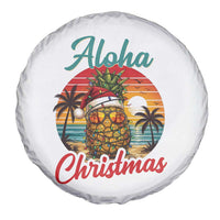 Aloha Tropical Pineapple Christmas Spare Tire Cover Vintage Beach Xmas Gift