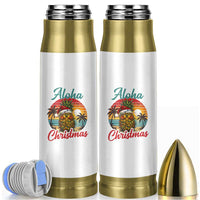Aloha Tropical Pineapple Christmas Bullet Tumbler Vintage Beach Xmas Gift