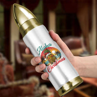 Aloha Tropical Pineapple Christmas Bullet Tumbler Vintage Beach Xmas Gift