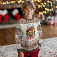 Aloha Tropical Pineapple Christmas Ugly Christmas Sweater Vintage Beach Xmas Gift