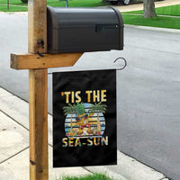Tis The Sea Sun Garden Flag Dabbing Pineapple Summer Vacation Gift