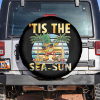 Tis The Sea Sun Spare Tire Cover Dabbing Pineapple Summer Vacation Gift
