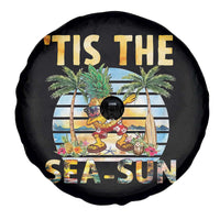 Tis The Sea Sun Spare Tire Cover Dabbing Pineapple Summer Vacation Gift