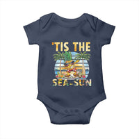 Tis The Sea Sun Baby Onesie Dabbing Pineapple Summer Vacation Gift