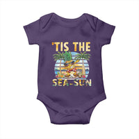 Tis The Sea Sun Baby Onesie Dabbing Pineapple Summer Vacation Gift