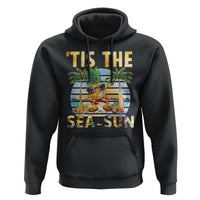 Tis The Sea Sun Hoodie Dabbing Pineapple Summer Vacation Gift