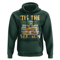 Tis The Sea Sun Hoodie Dabbing Pineapple Summer Vacation Gift