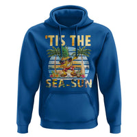 Tis The Sea Sun Hoodie Dabbing Pineapple Summer Vacation Gift
