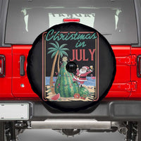Christmas In July Spare Tire Cover Funny Santa Watermelon Xmas Tree