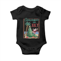 Christmas In July Baby Onesie Funny Santa Watermelon Xmas Tree
