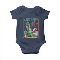 Christmas In July Baby Onesie Funny Santa Watermelon Xmas Tree