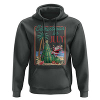 Christmas In July Hoodie Funny Santa Watermelon Xmas Tree