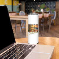 Vintage Hawaii Beach Travel Skinny Tumbler Sunset Ocean Landscape