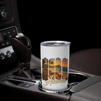 Vintage Hawaii Beach Travel Tumbler Cup Sunset Ocean Landscape