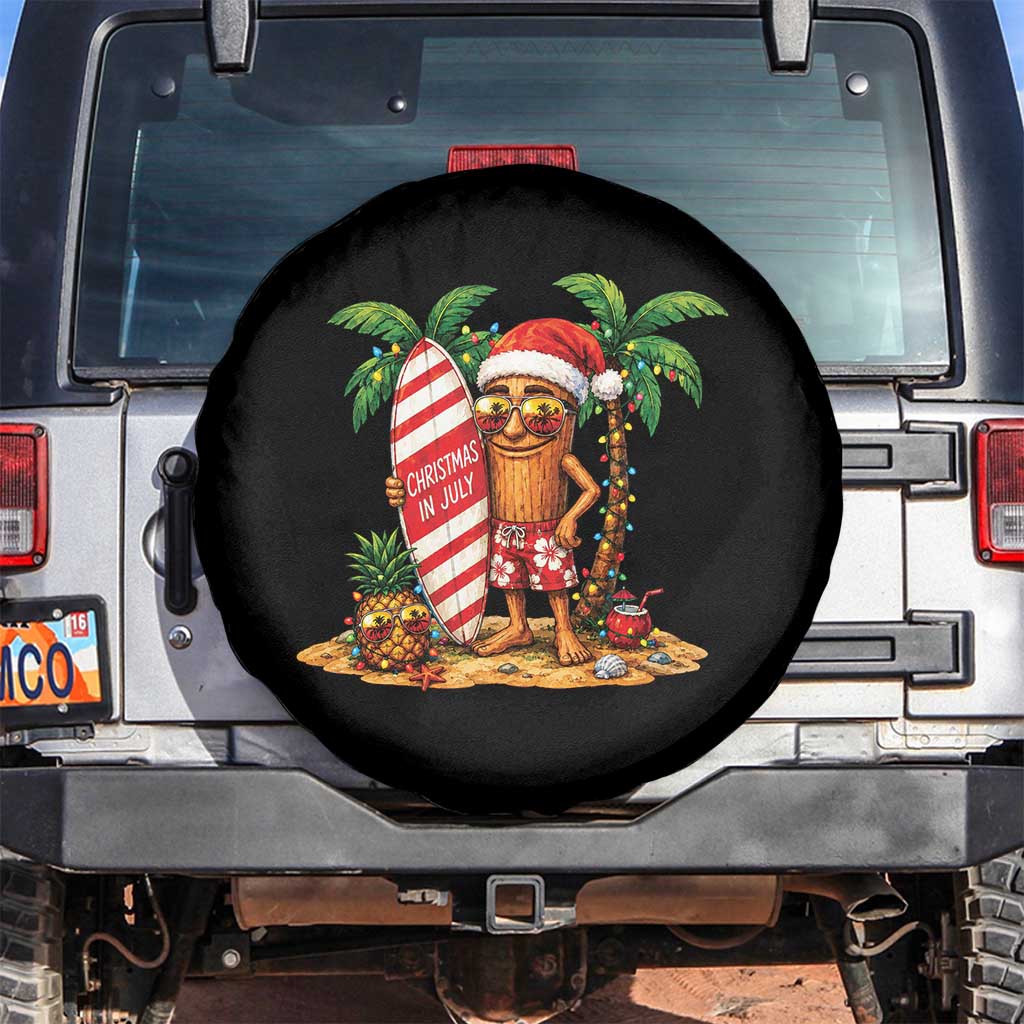 Funny Tung Tung Sahur Christmas In July Spare Tire Cover Beach Party Vacation