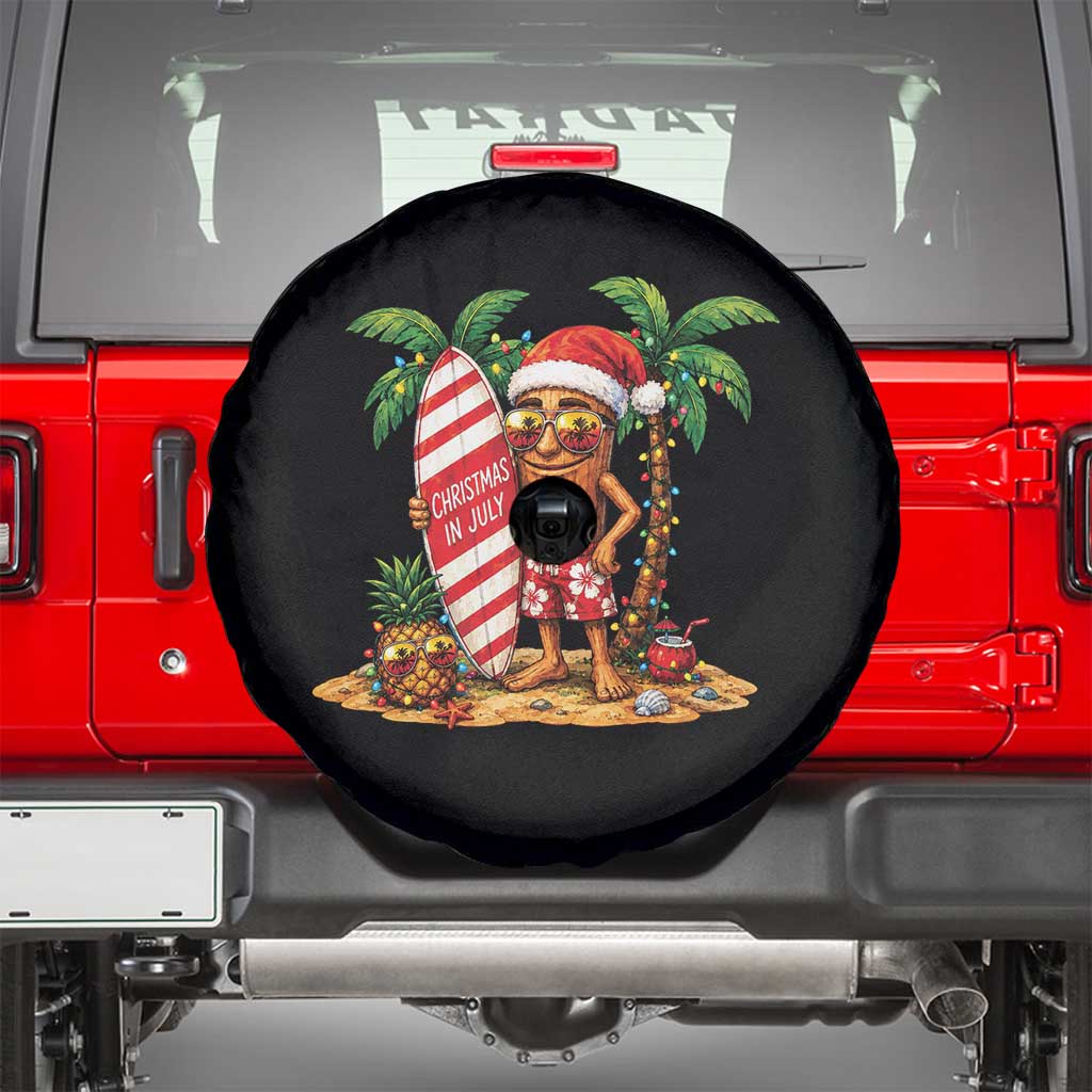 Funny Tung Tung Sahur Christmas In July Spare Tire Cover Beach Party Vacation