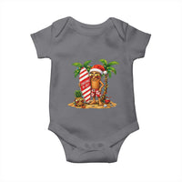 Funny Tung Tung Sahur Christmas In July Baby Onesie Beach Party Vacation