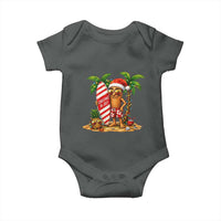 Funny Tung Tung Sahur Christmas In July Baby Onesie Beach Party Vacation
