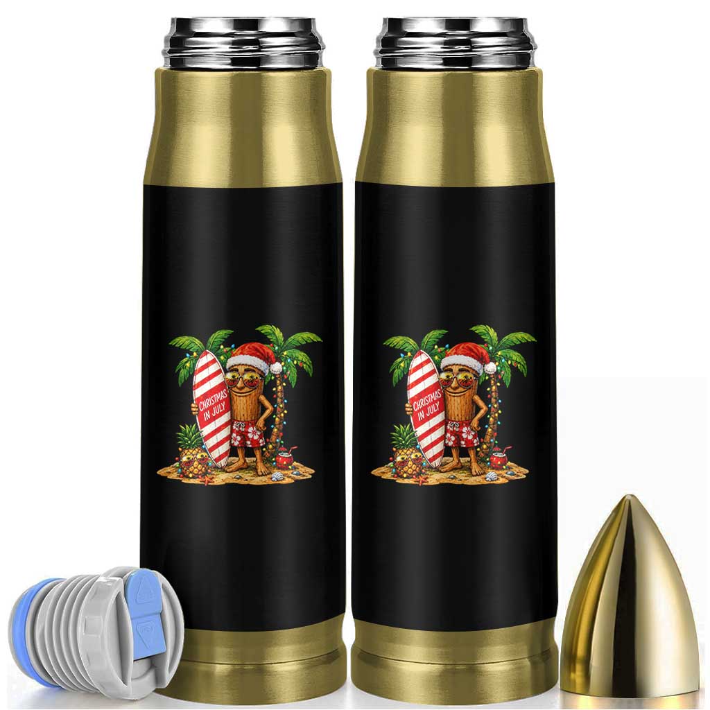 Funny Tung Tung Sahur Christmas In July Bullet Tumbler Beach Party Vacation
