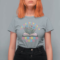 Women Retirement Life T Shirt For Women Retired 2026 A New Chapter Begins Floral Book