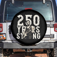 Vintage Abraham Lincoln Playing Guitar Spare Tire Cover 250 Years Strong