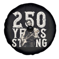 Vintage Abraham Lincoln Playing Guitar Spare Tire Cover 250 Years Strong