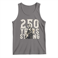 Vintage Abraham Lincoln Playing Guitar Tank Top 250 Years Strong