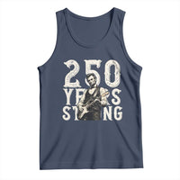 Vintage Abraham Lincoln Playing Guitar Tank Top 250 Years Strong