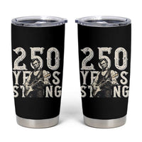 Vintage Abraham Lincoln Playing Guitar Tumbler Cup 250 Years Strong