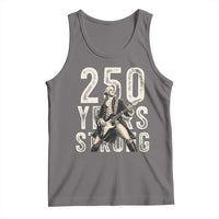 Vintage George Washington Playing Guitar Tank Top 250 Years Strong
