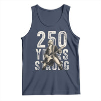 Vintage George Washington Playing Guitar Tank Top 250 Years Strong