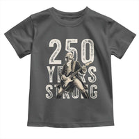 Vintage George Washington Playing Guitar Toddler T Shirt 250 Years Strong