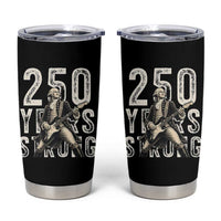 Vintage George Washington Playing Guitar Tumbler Cup 250 Years Strong