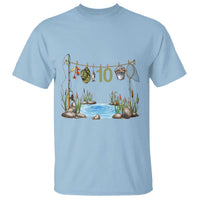 10th Birthday Fishing T Shirt Fisherman Birthday Party Gift