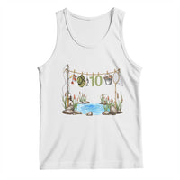 10th Birthday Fishing Tank Top Fisherman Birthday Party Gift