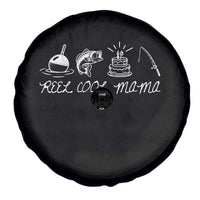 Reel Cool Mama Spare Tire Cover Funny Fishing Mom Birthday Gift